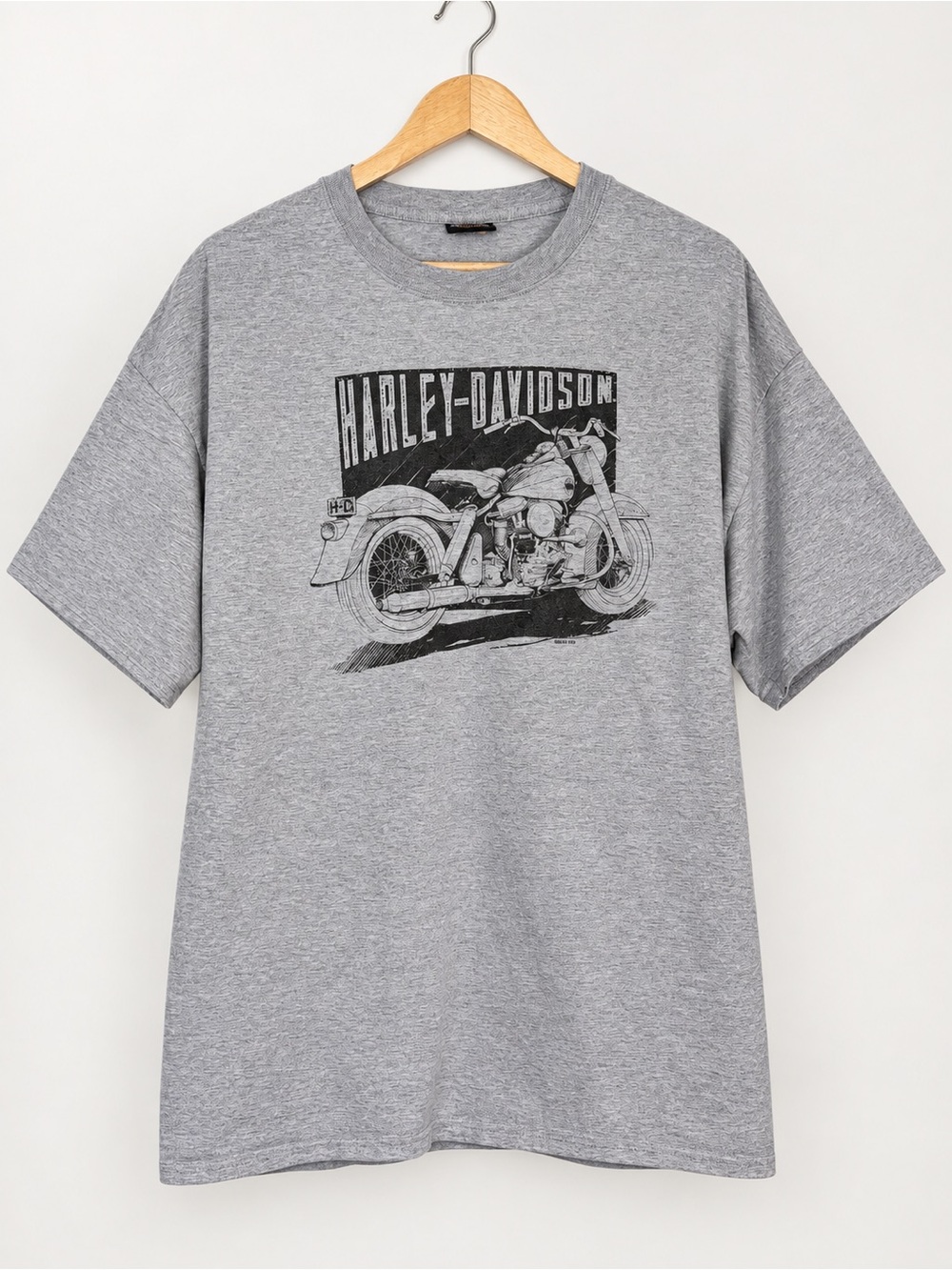 Harley-Davidson Appalachian Mechanicsburg PA Gray Motorcycle Graphic T-Shirt 2XL